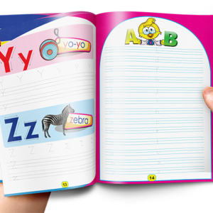 أكتب وأمسح الحروف الإنجليزية المستوى الأول